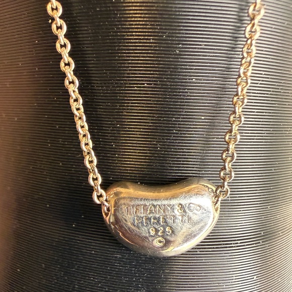 TIFFANY & CO ELSA PERETTI BEAN PENDANT DUST BAG, BOX AND GIFT BAG - Picture 8 of 16